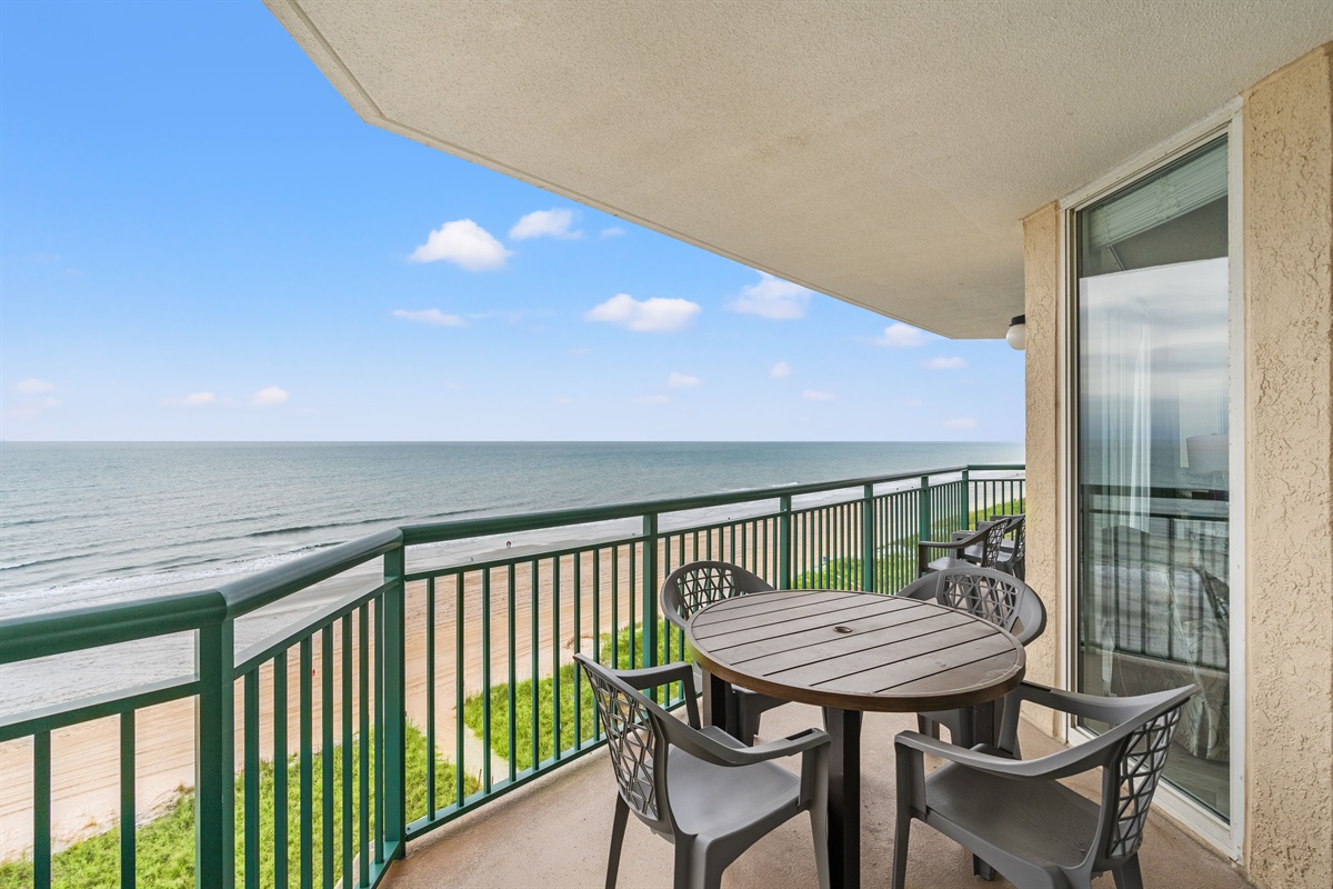Balcony outside Main bedroom, just sit and relax