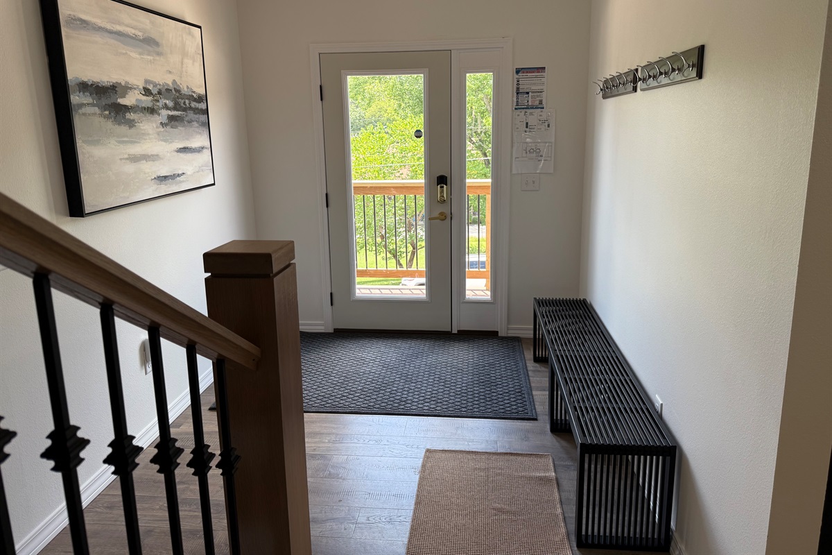 Front entry door