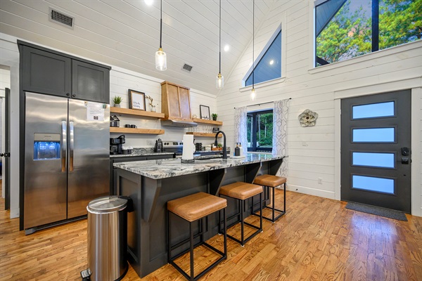 Another angle of your bar stools. This view faces your front door.