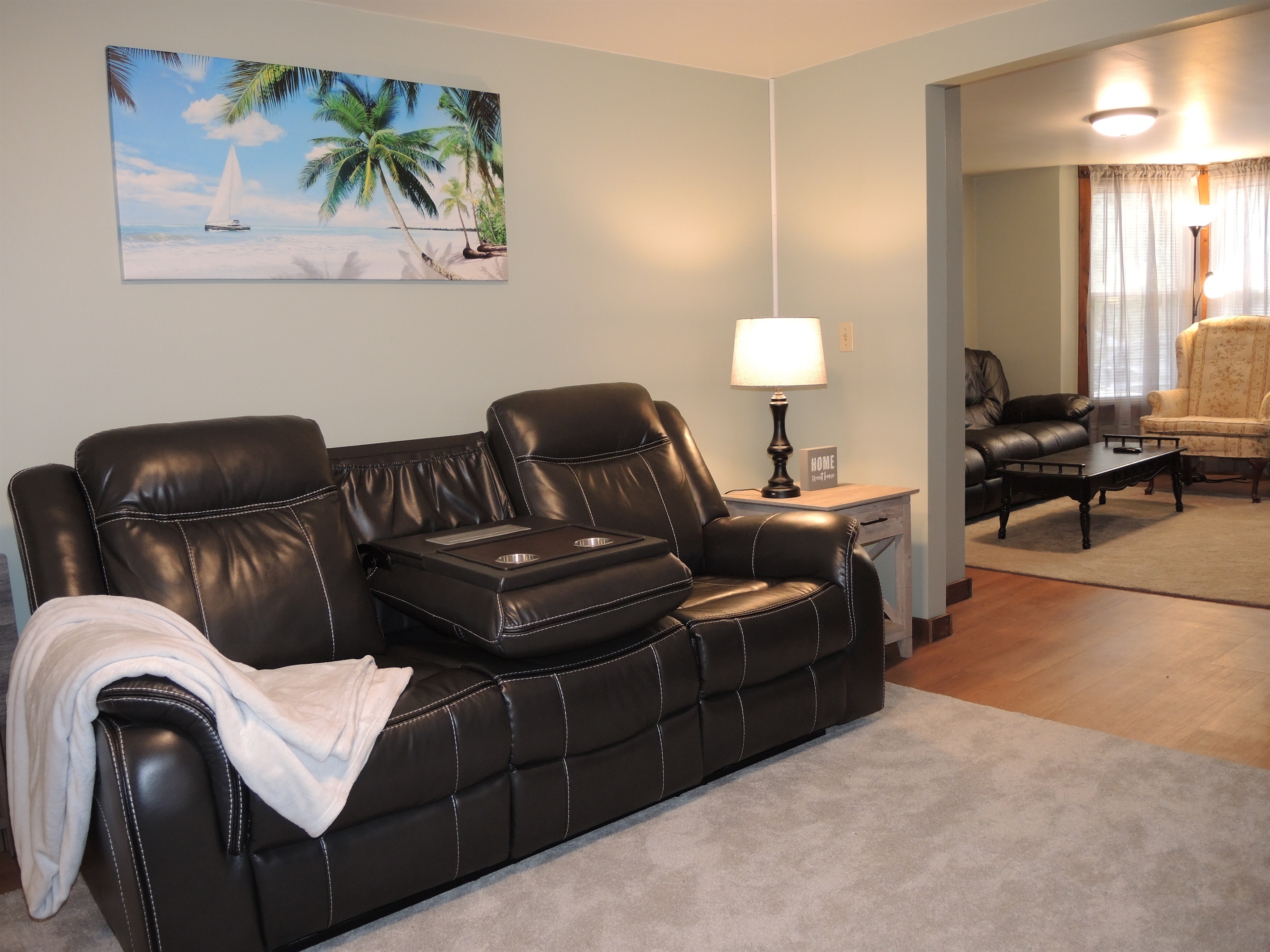 Callie's Place - welcome - seating for everyone.