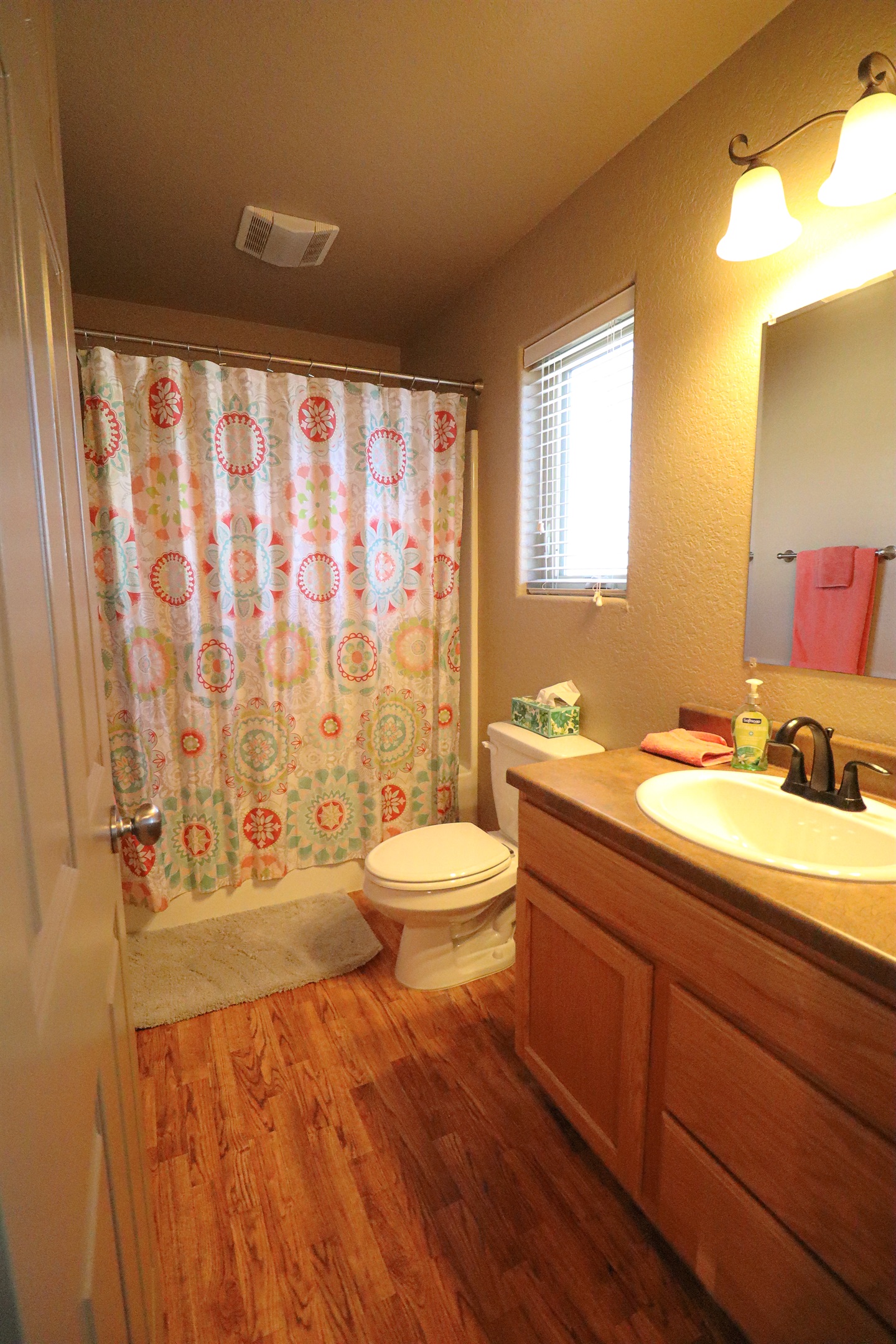Jack and Jill bathroom between the bedroom 2 and 3