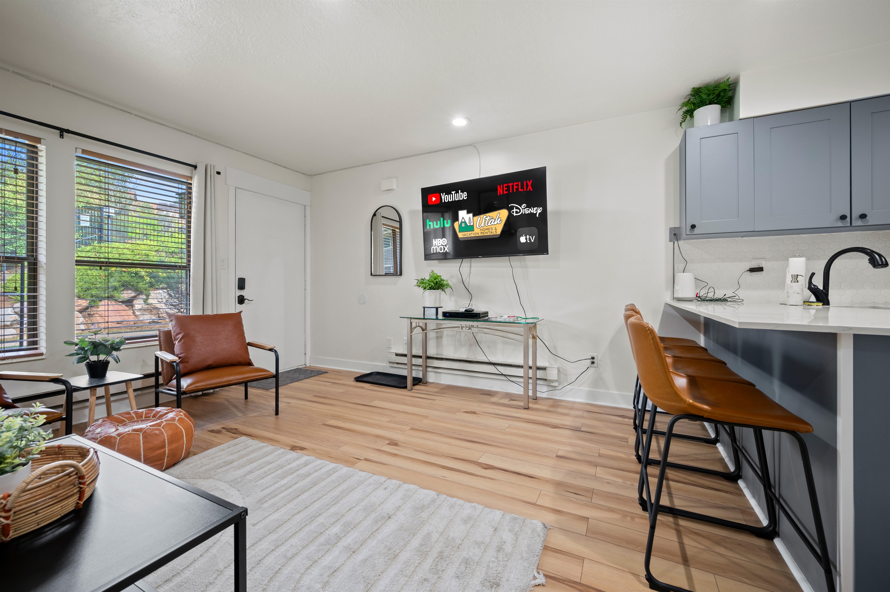Unwind after a day of adventure with a big Smart TV for all your favorite shows and movies.