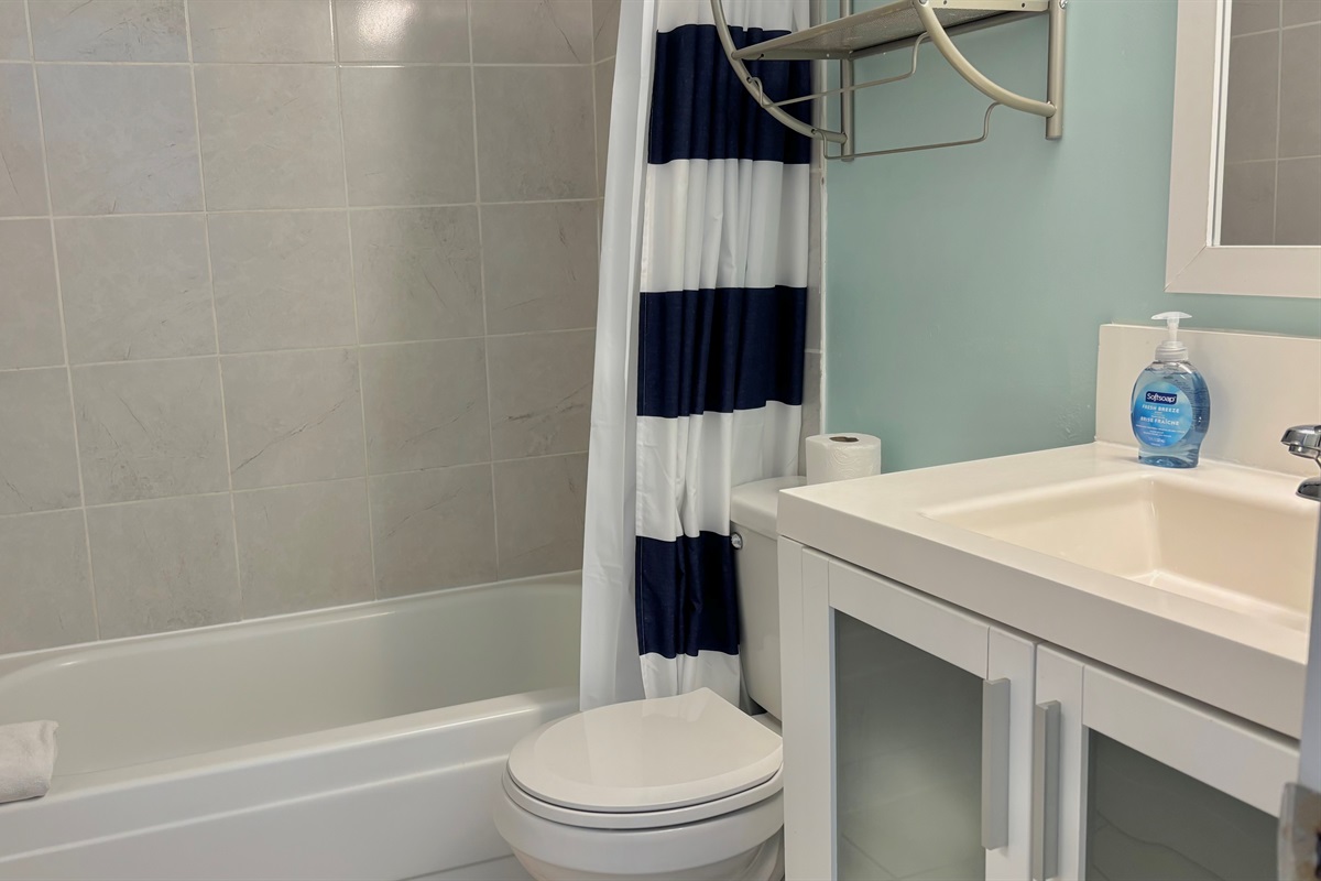 Tub/shower combo