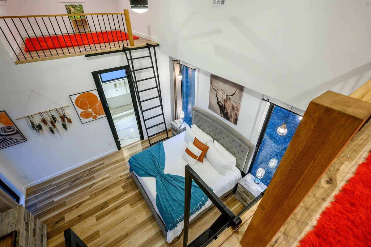 Comfort and calm come together in this inviting master suite