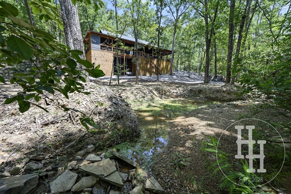 Spend the afternoon watching frogs, crawdads, and other animals in the creek.