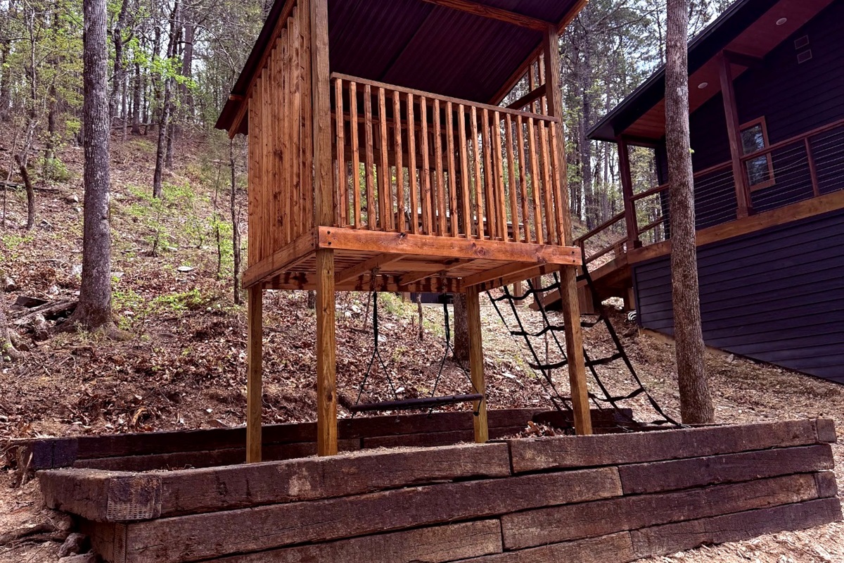 Little guests love their own mountain play space