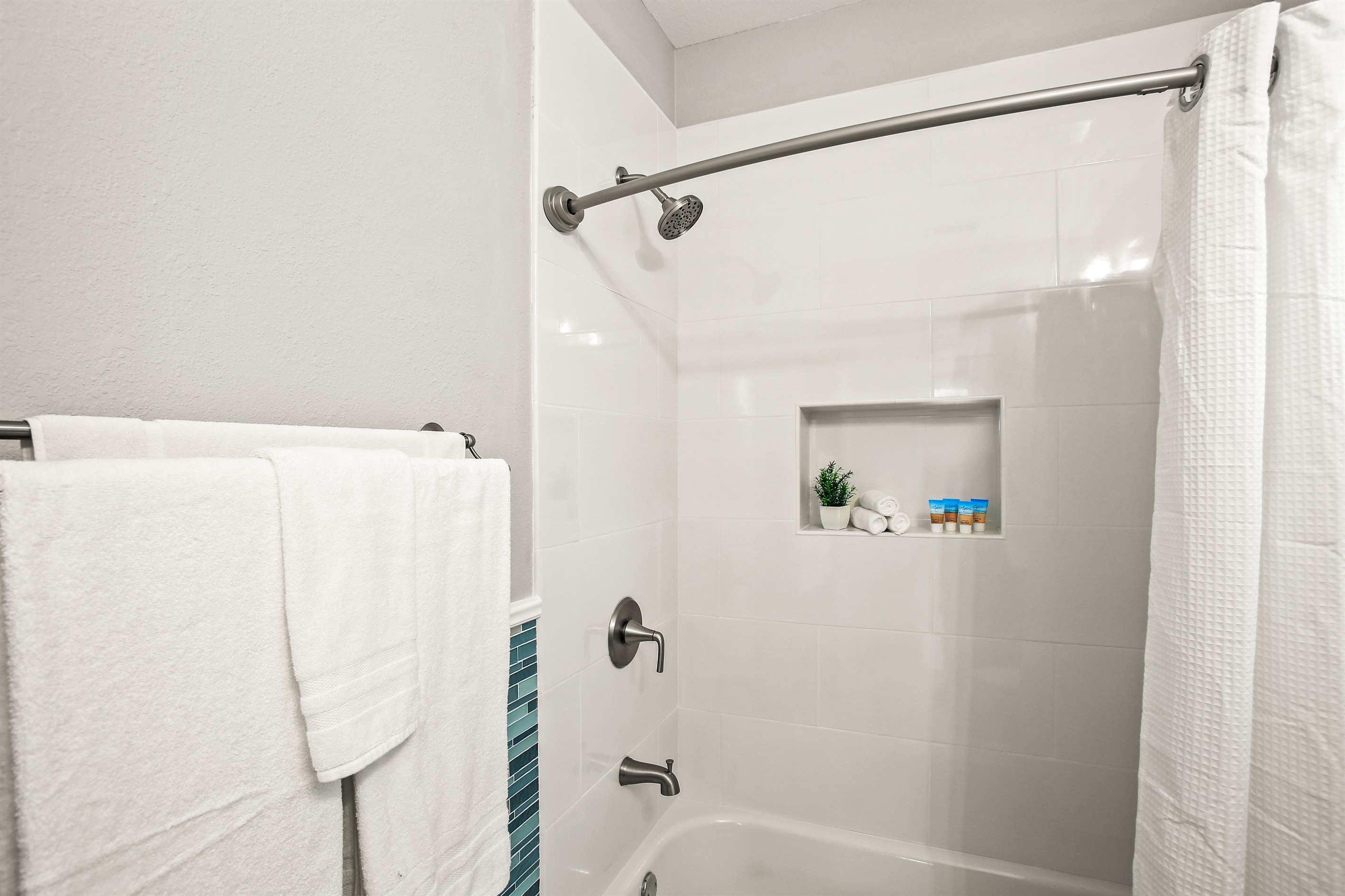 Tub and Shower Combination