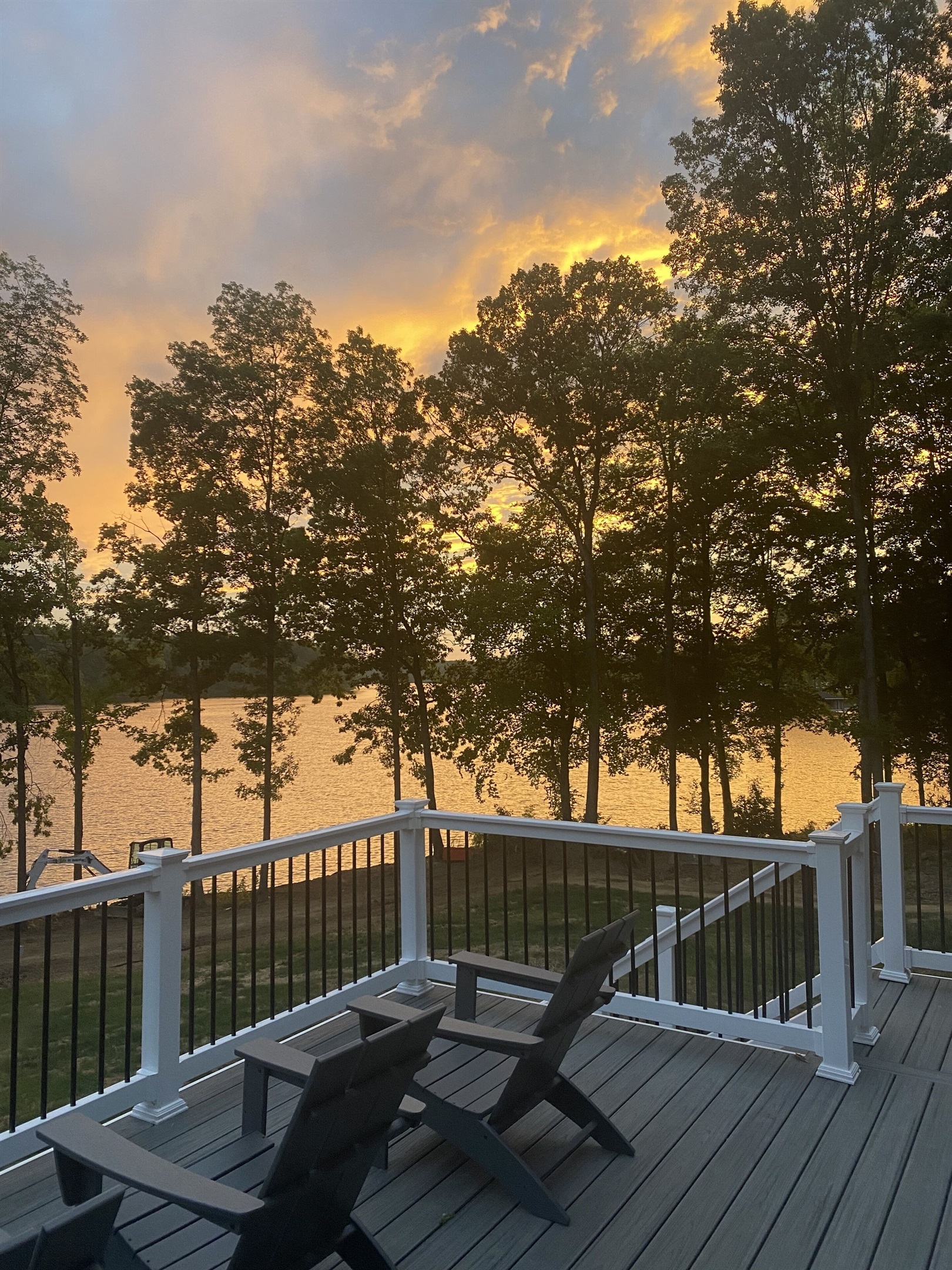 View from the back deck