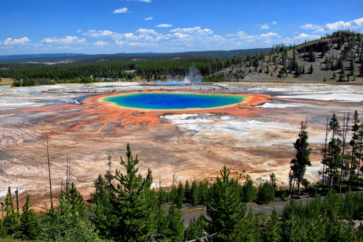 Enjoy exploring the many natural wonders of Yellowstone, only 20 minutes away