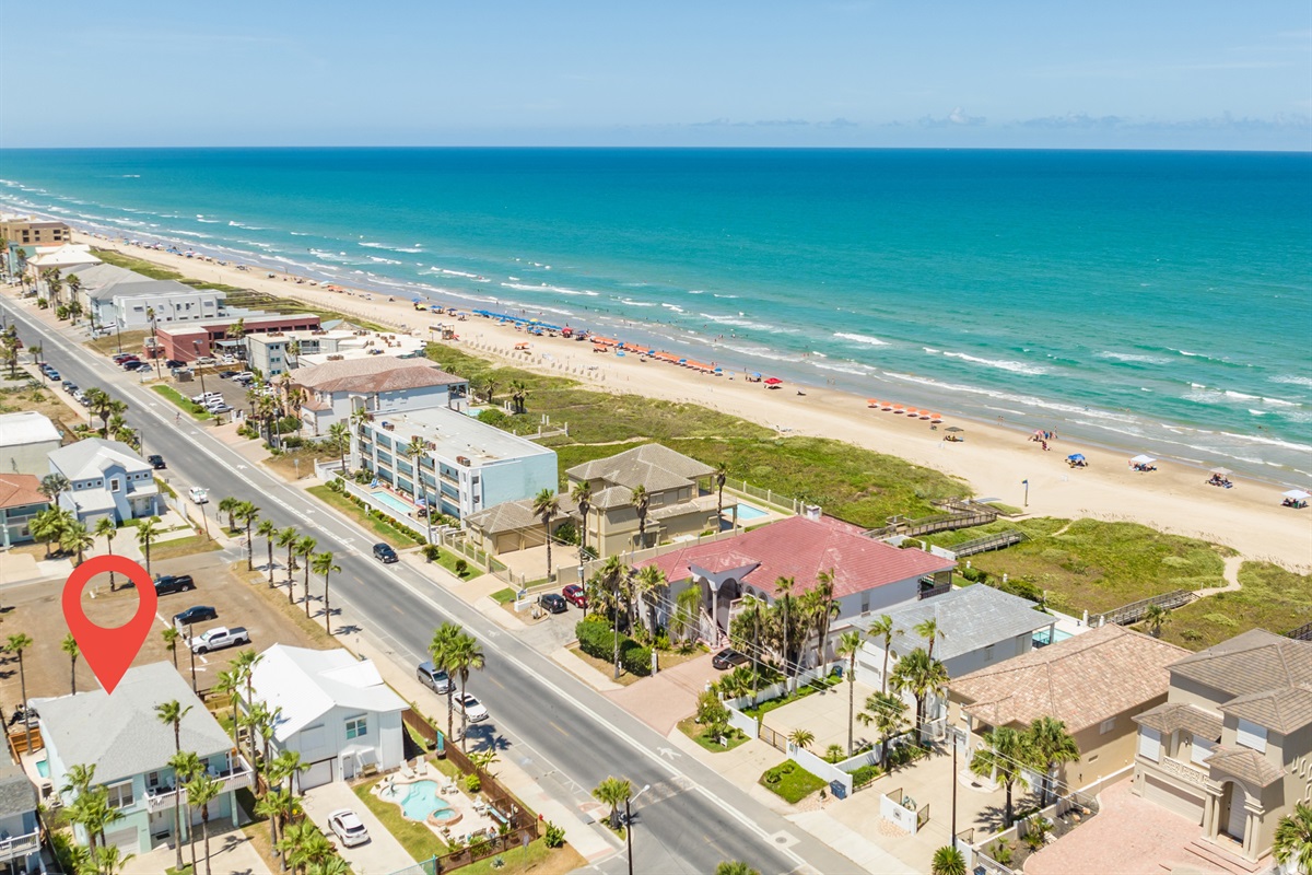 Orion's Landing's perfectly located right across the street from a direct beach walkway.