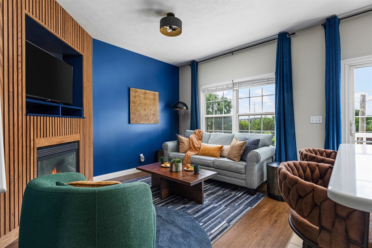 With 2 living rooms on the 2nd floor there is plenty of room to spread out