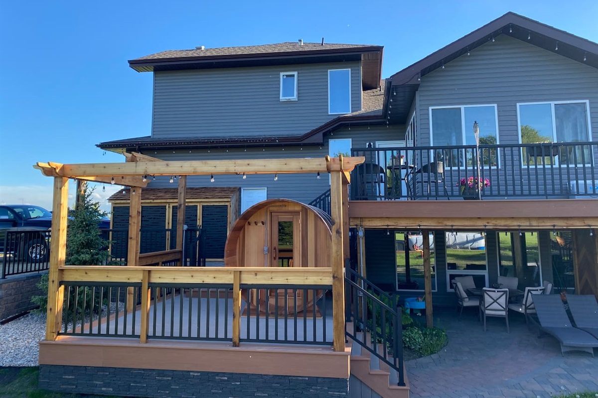 SAUNA AND DECKS