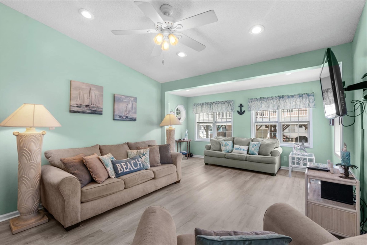 Plenty of room to relax with family