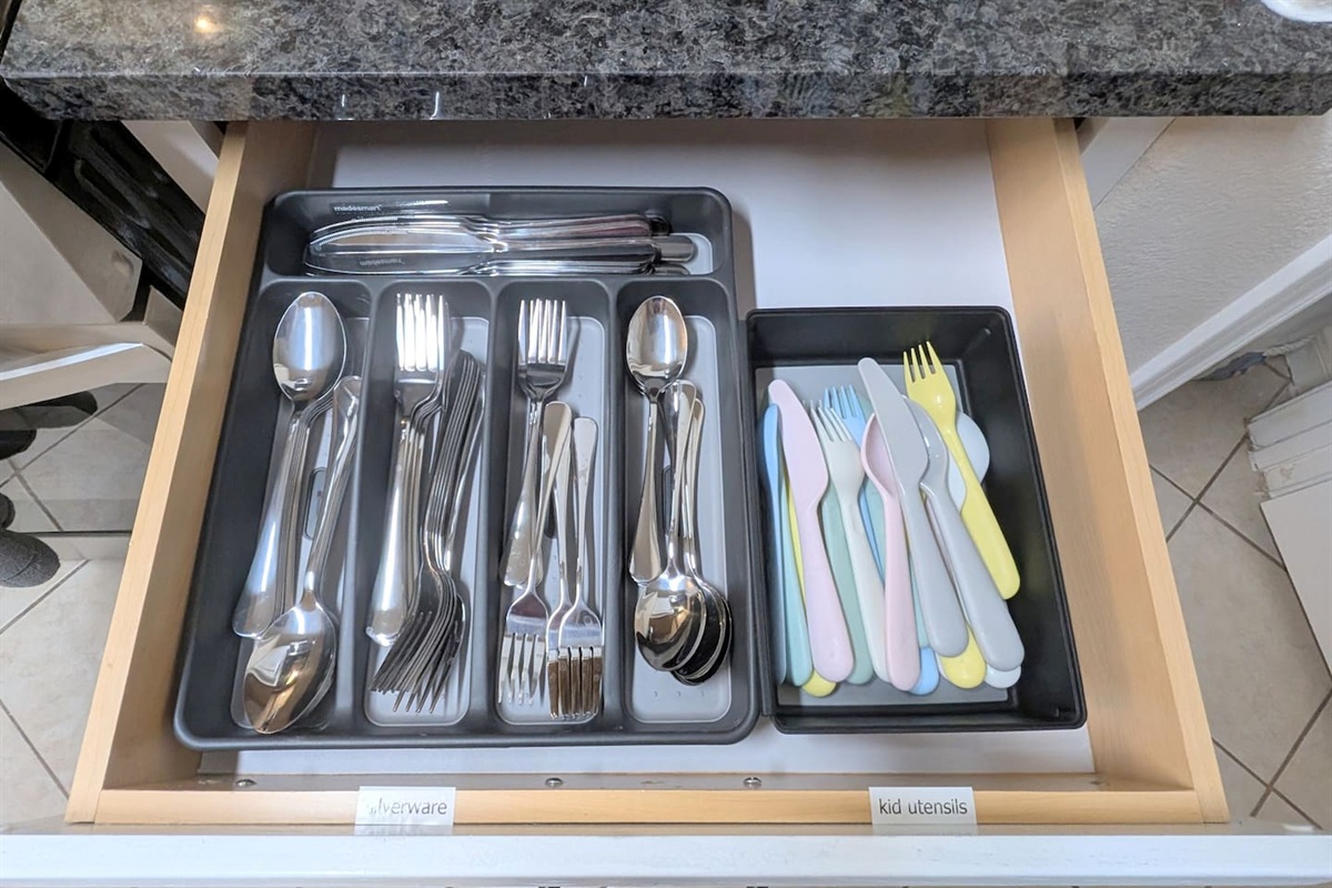 Utensils for adults and kids