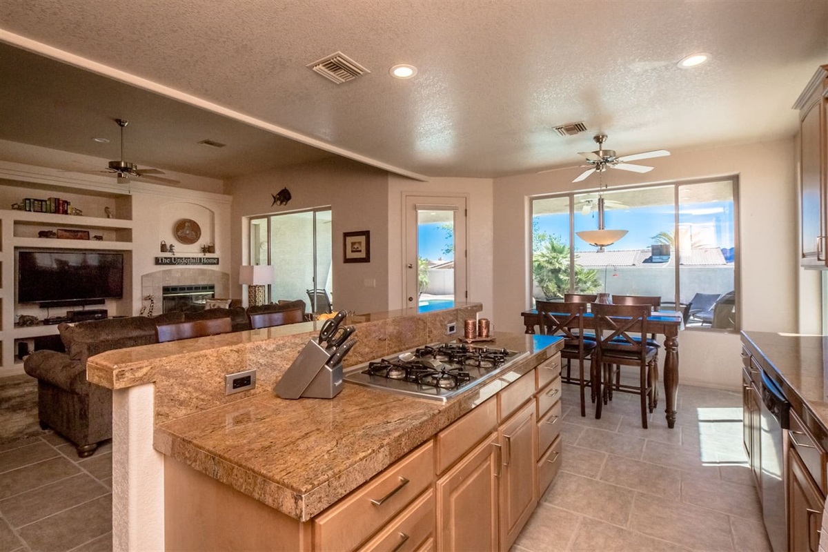 Dining Area and Kitchen