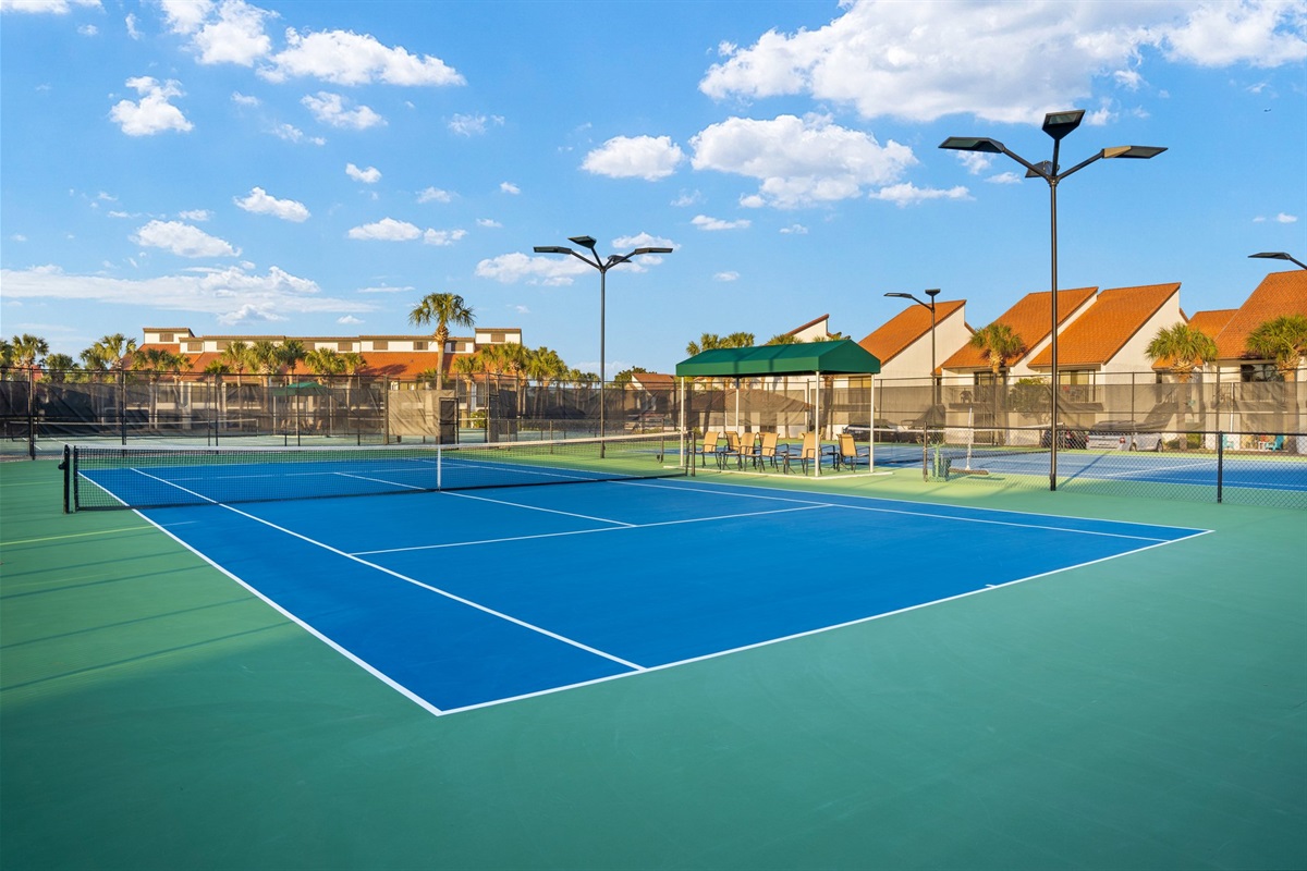 Tennis courts