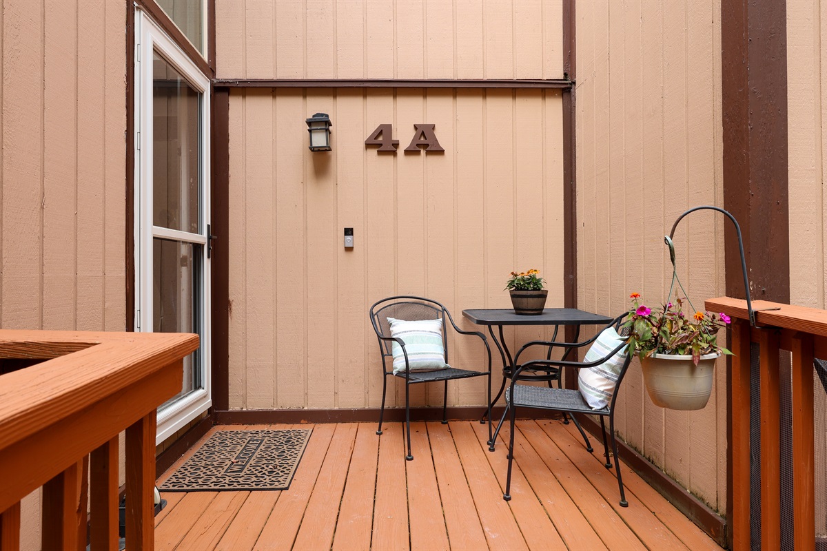 Seating Area by Front Door