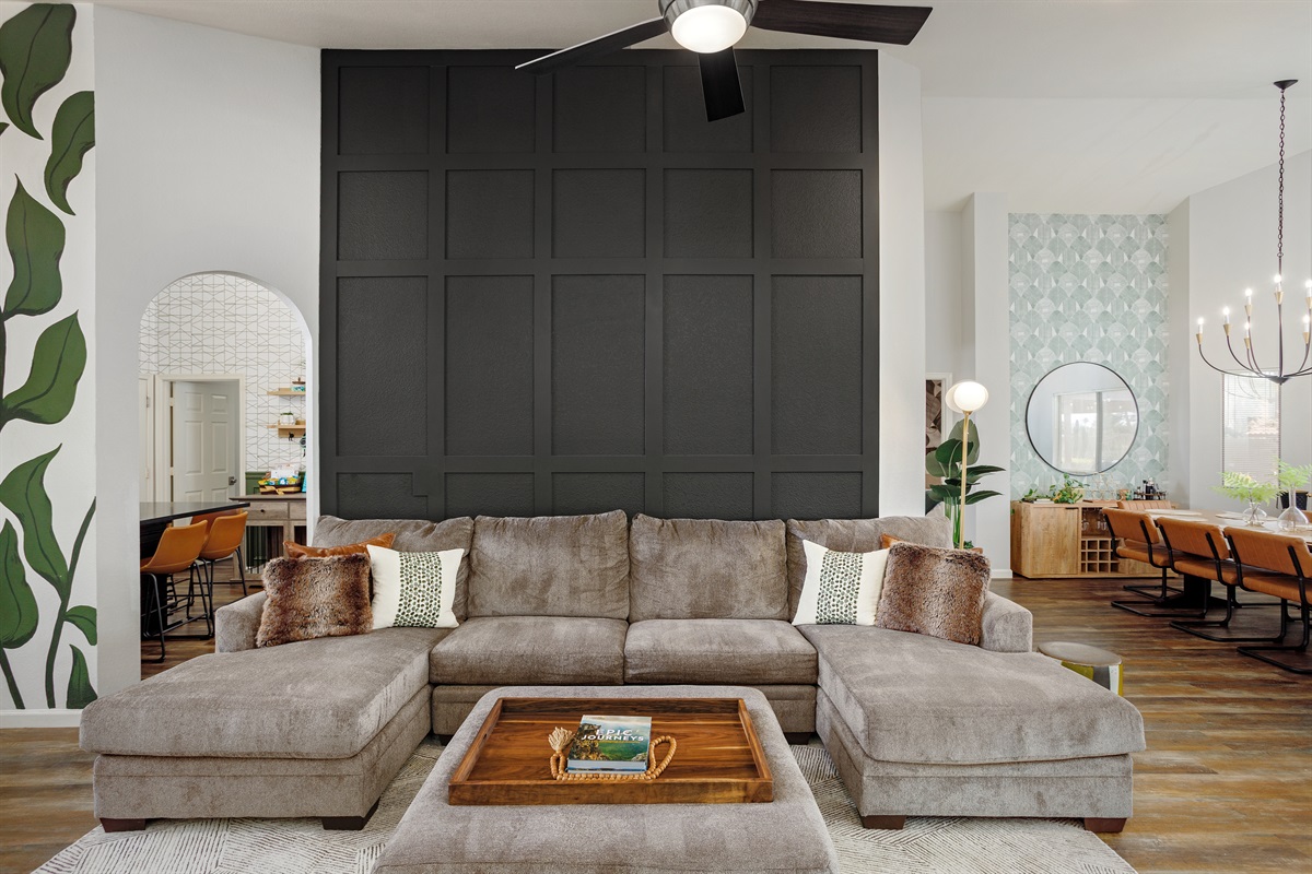 Family Room: New Double Chaise Sectional