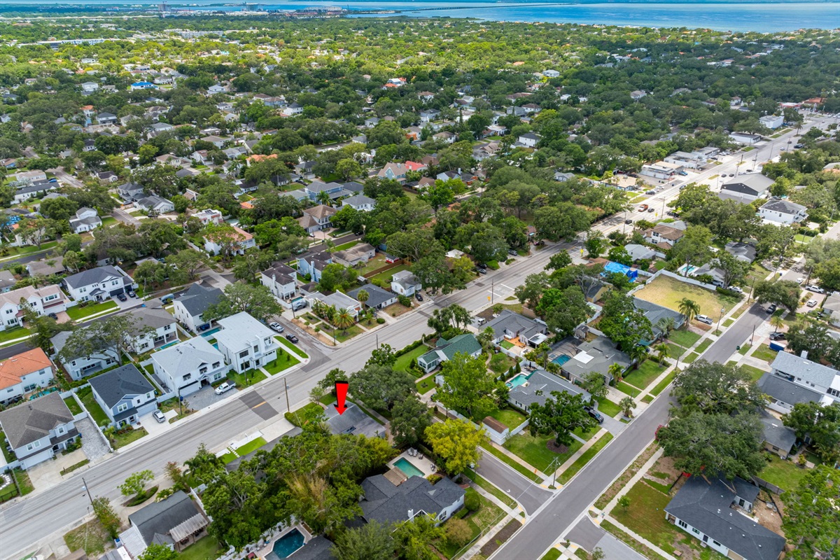 Aerial View of the Neighborhood