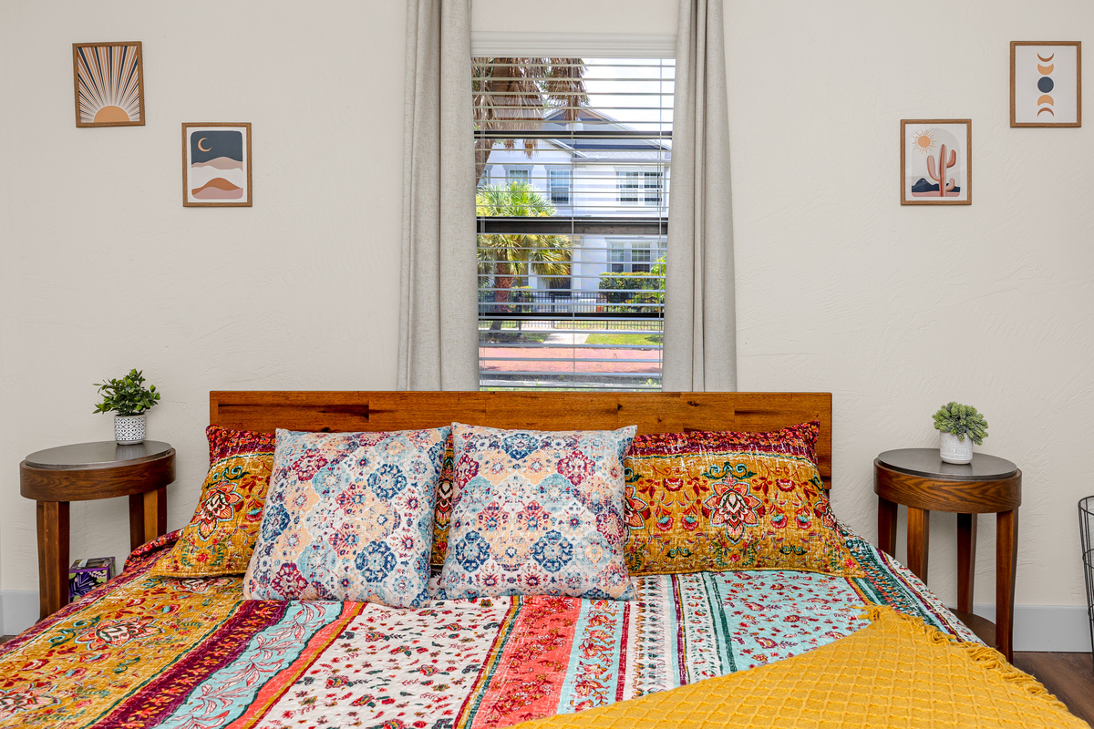 King bed