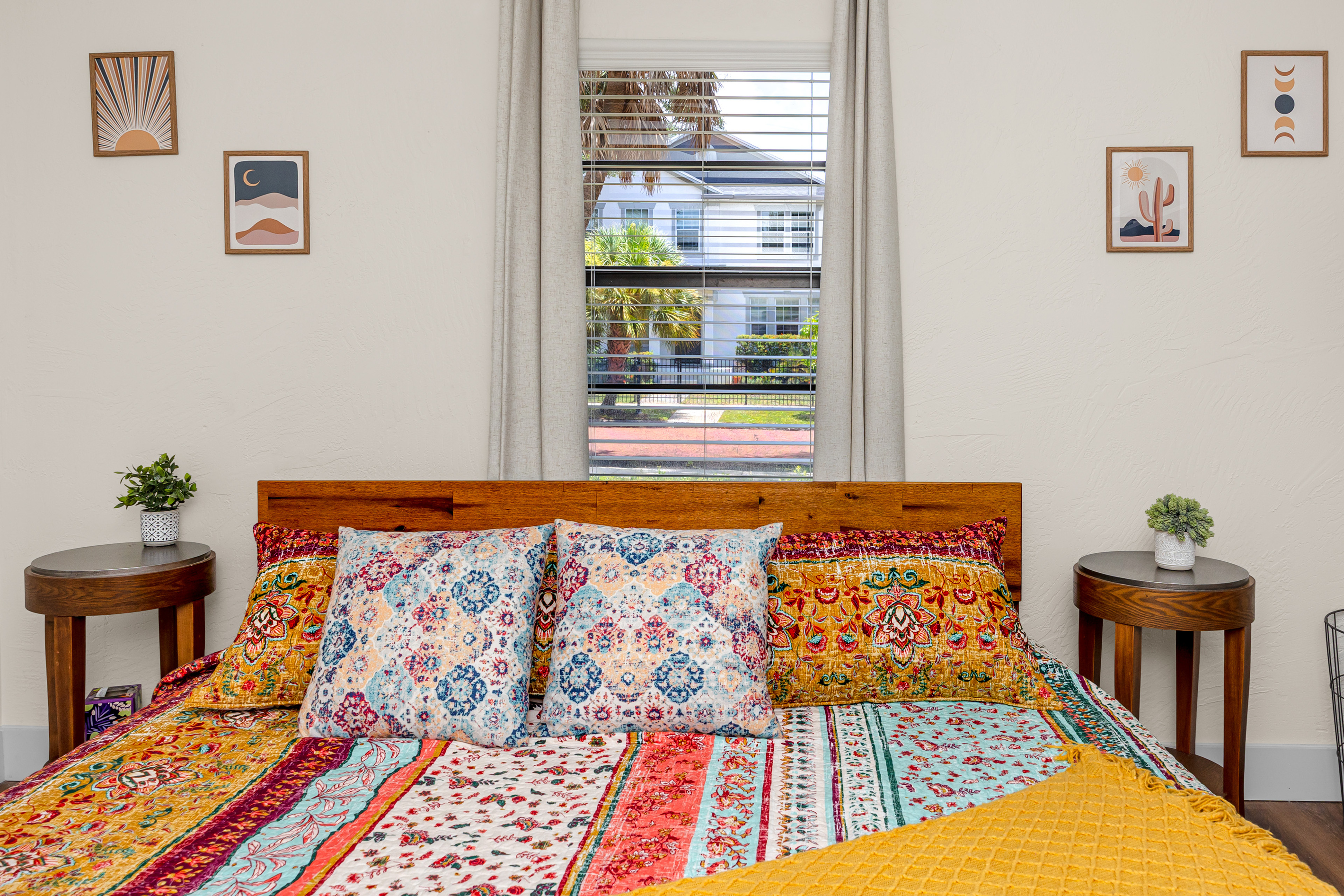 King bed