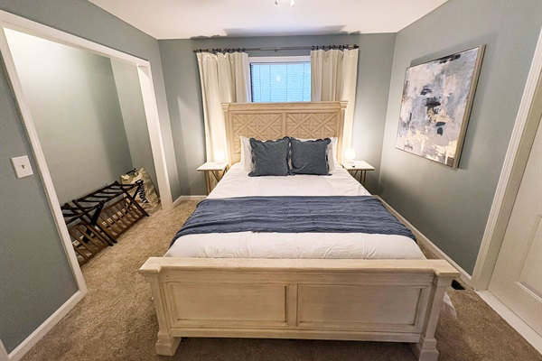 Luggage Racks & Laundry Hamper Provided