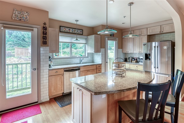 Kitchen / Dishwasher and Fridge