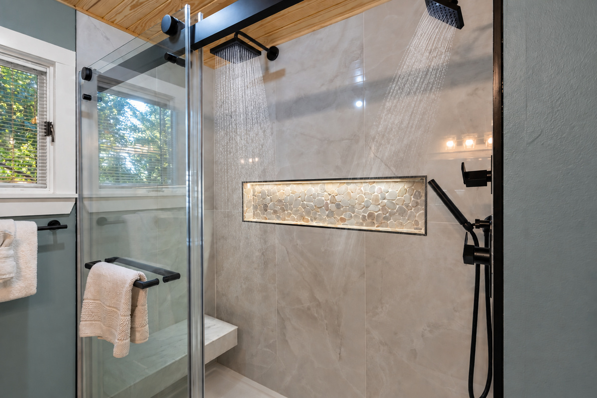 Your Own Spa Like Shower for Two