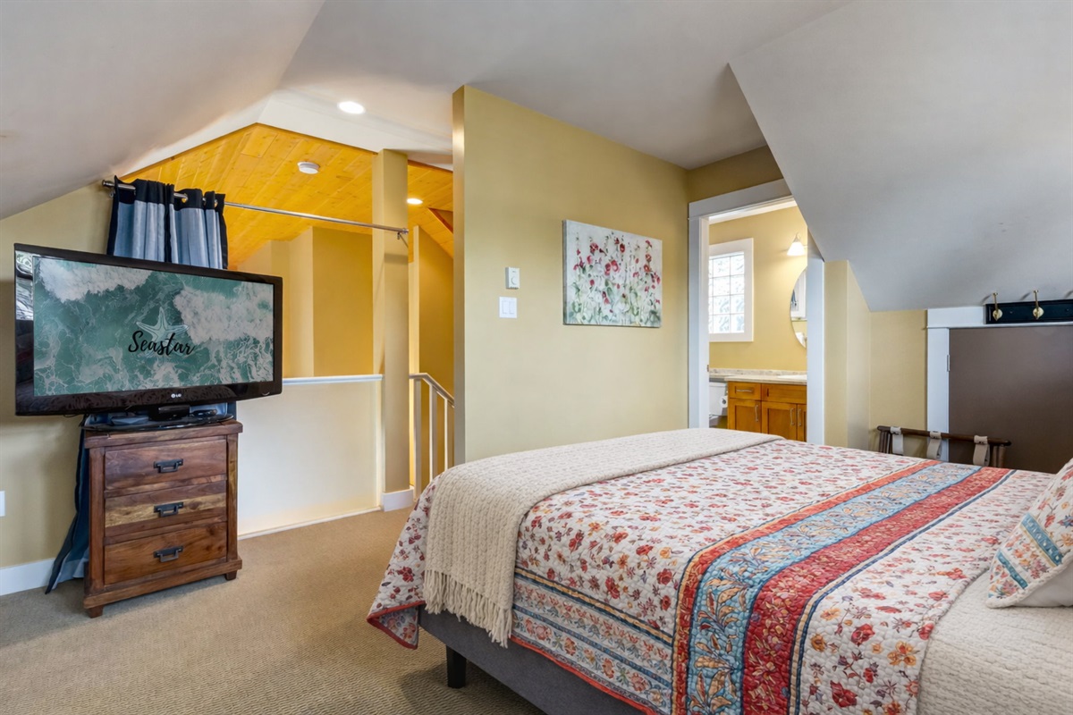 Unwind in the loft with a Smart TV