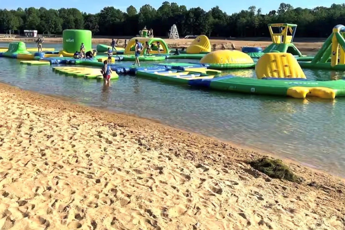 Lake Arvesta in South Haven is fun for all ages! It also features putt putt golf, indoor and outdoor Pickleball, a restaurant and more! Your kids will LOVE it & so will you!