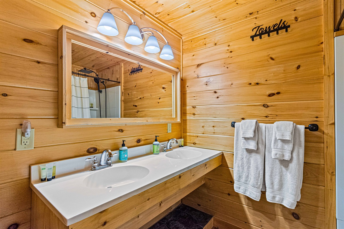 Mountain Bathroom Serenity.