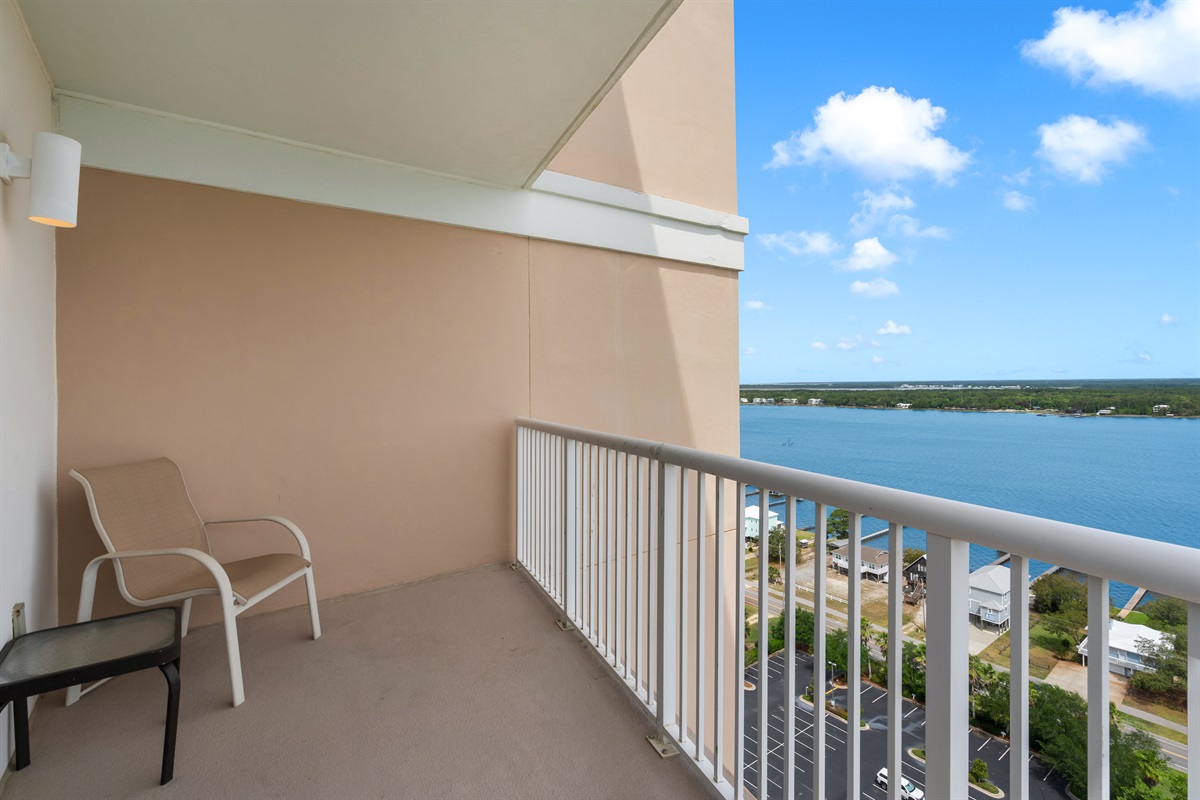 North Balcony (Guest Bedroom)