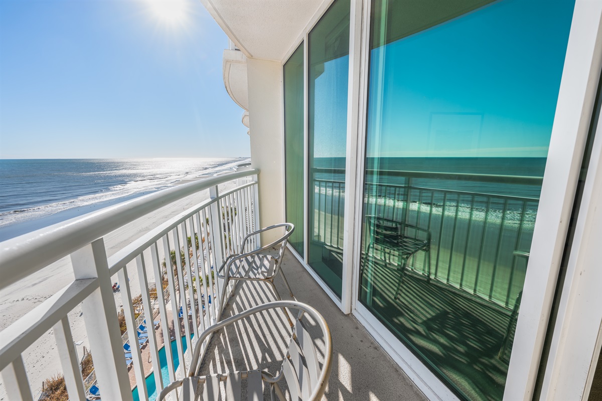 Breathtaking Views from Balcony!