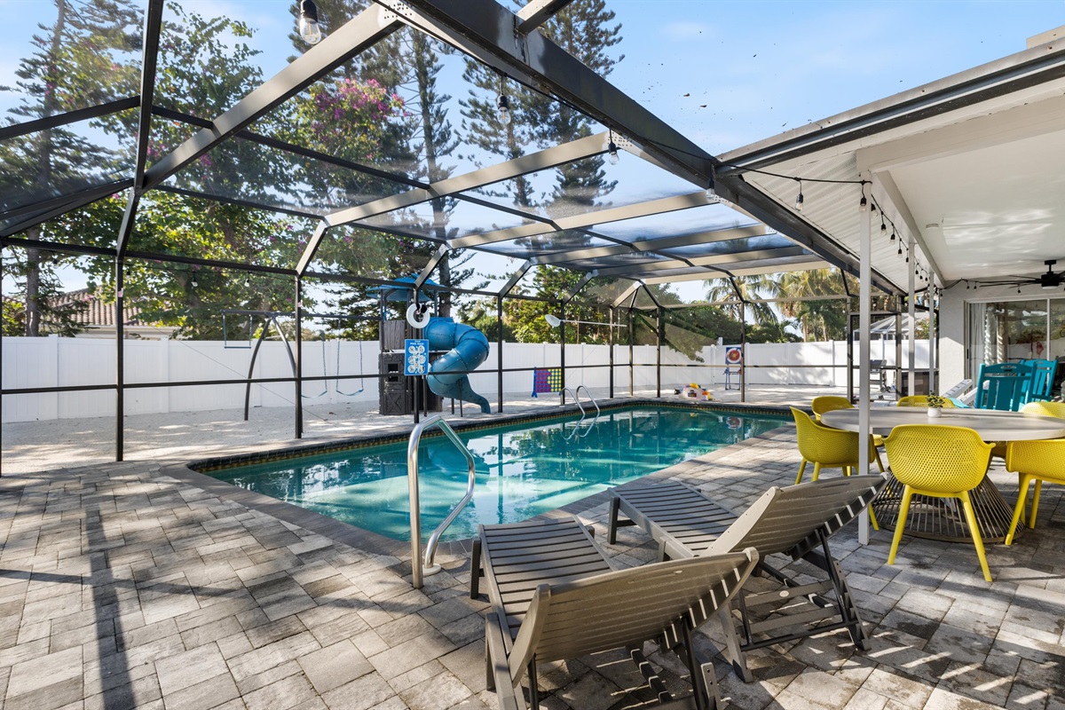 Experience resort-style relaxation at home.