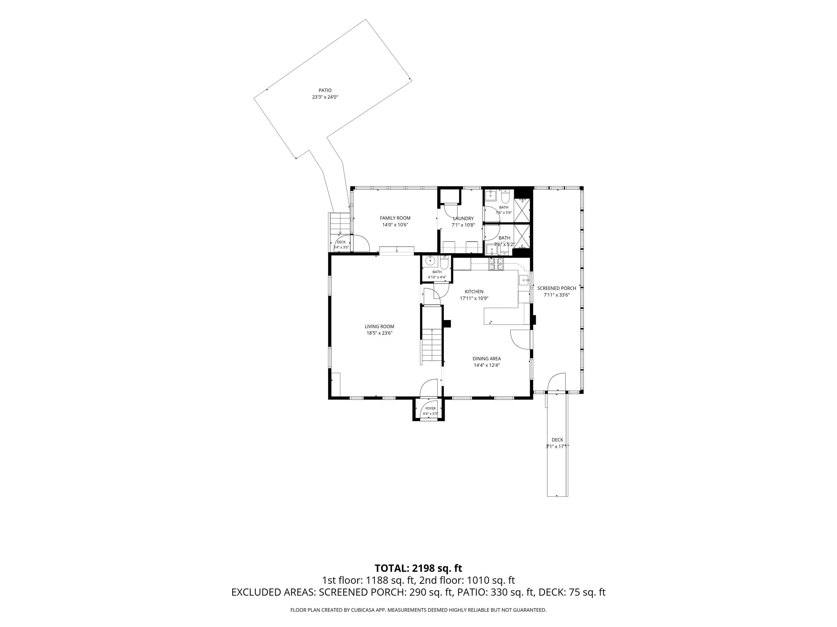 1st Floor Layout