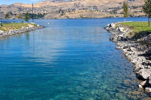 Summertime vibes - views from the roof top deck when the lake level is at its highest, typically end of June.
