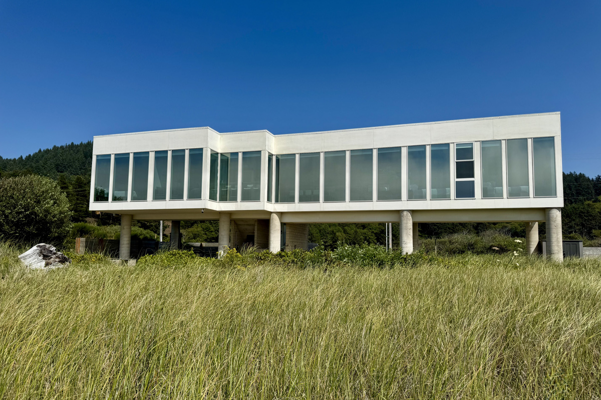 Beachfront with less than 50’ walk to sandy beach