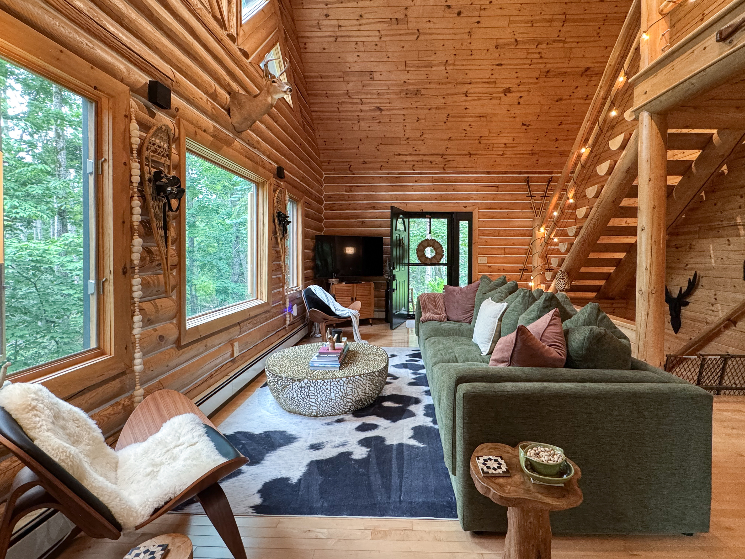 Living Room with Cozy Couch