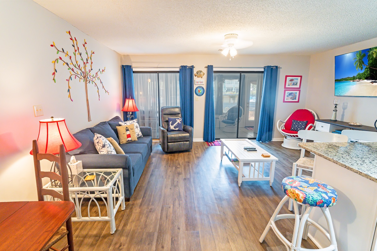 Living Room, Beautifully Decorated