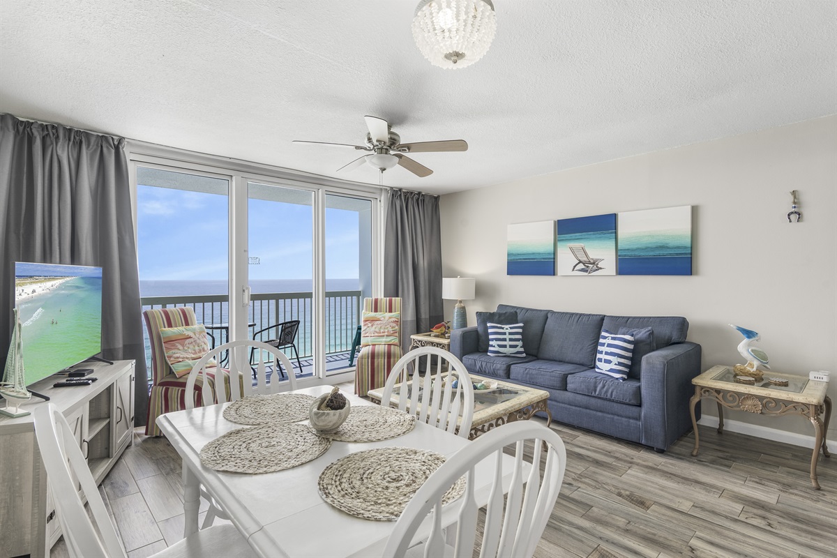 Living room to balcony