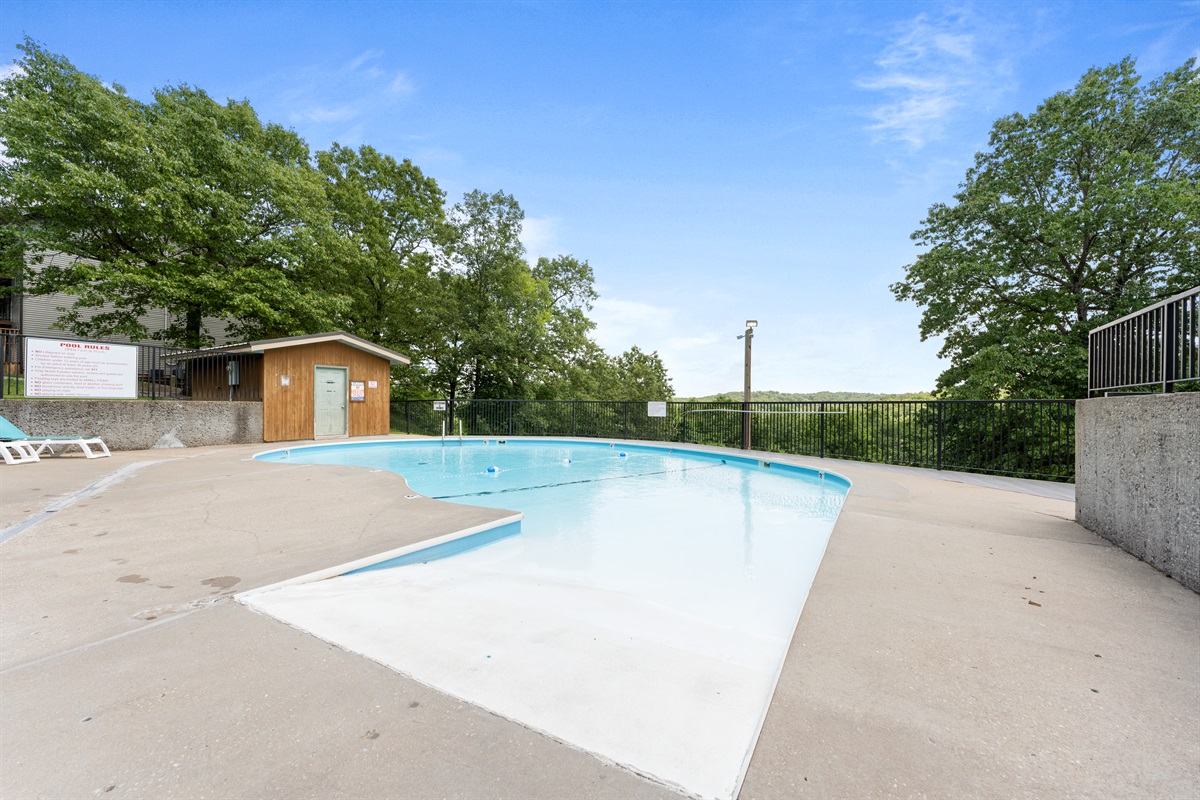 Pool time is an easy way to slow down between park days and Branson outings.