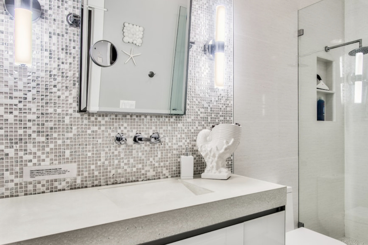 Bathroom for Bedrooms 2 and 3
Walk In Shower