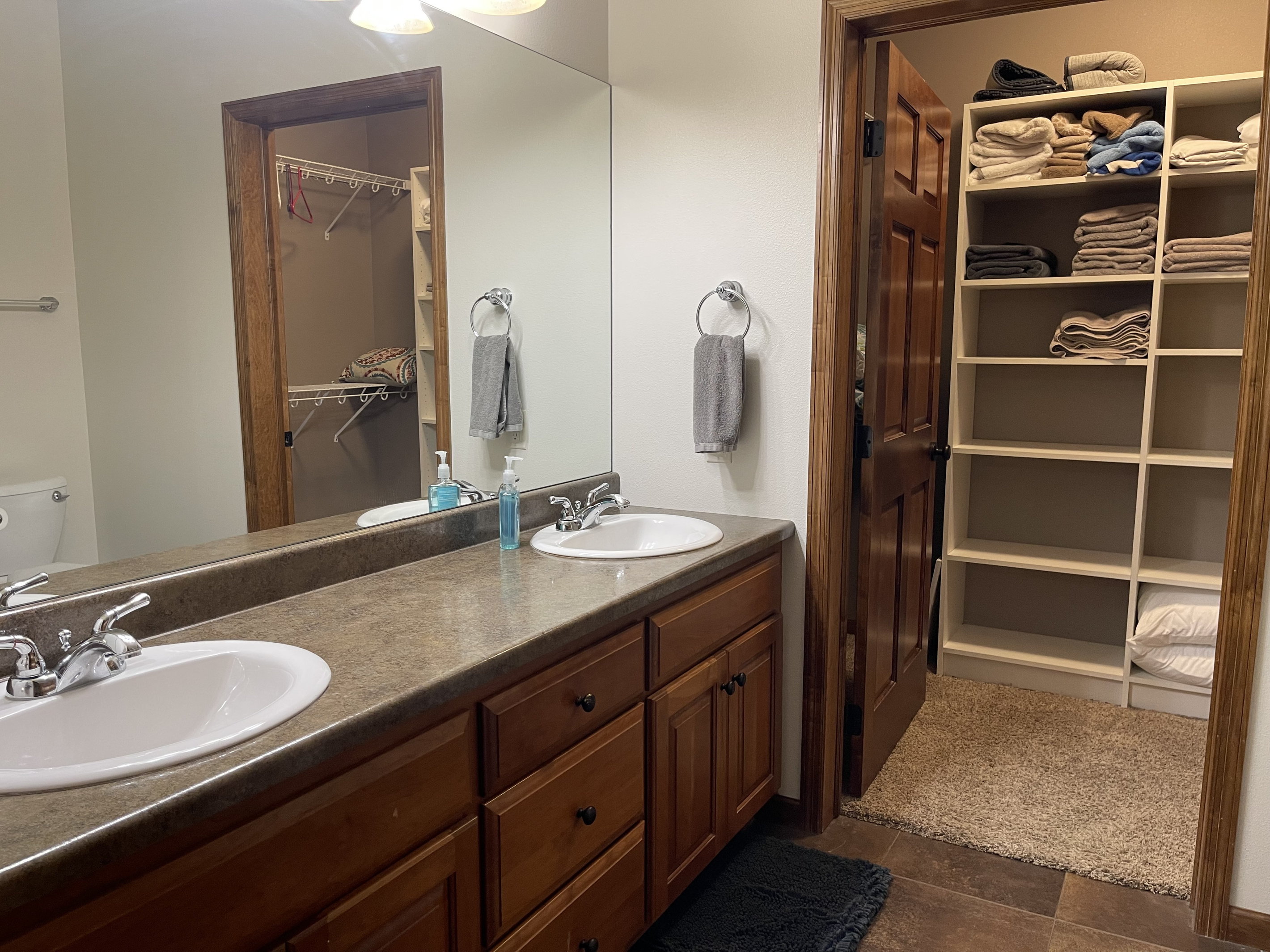 Master Bathroom w/walk-in closet
