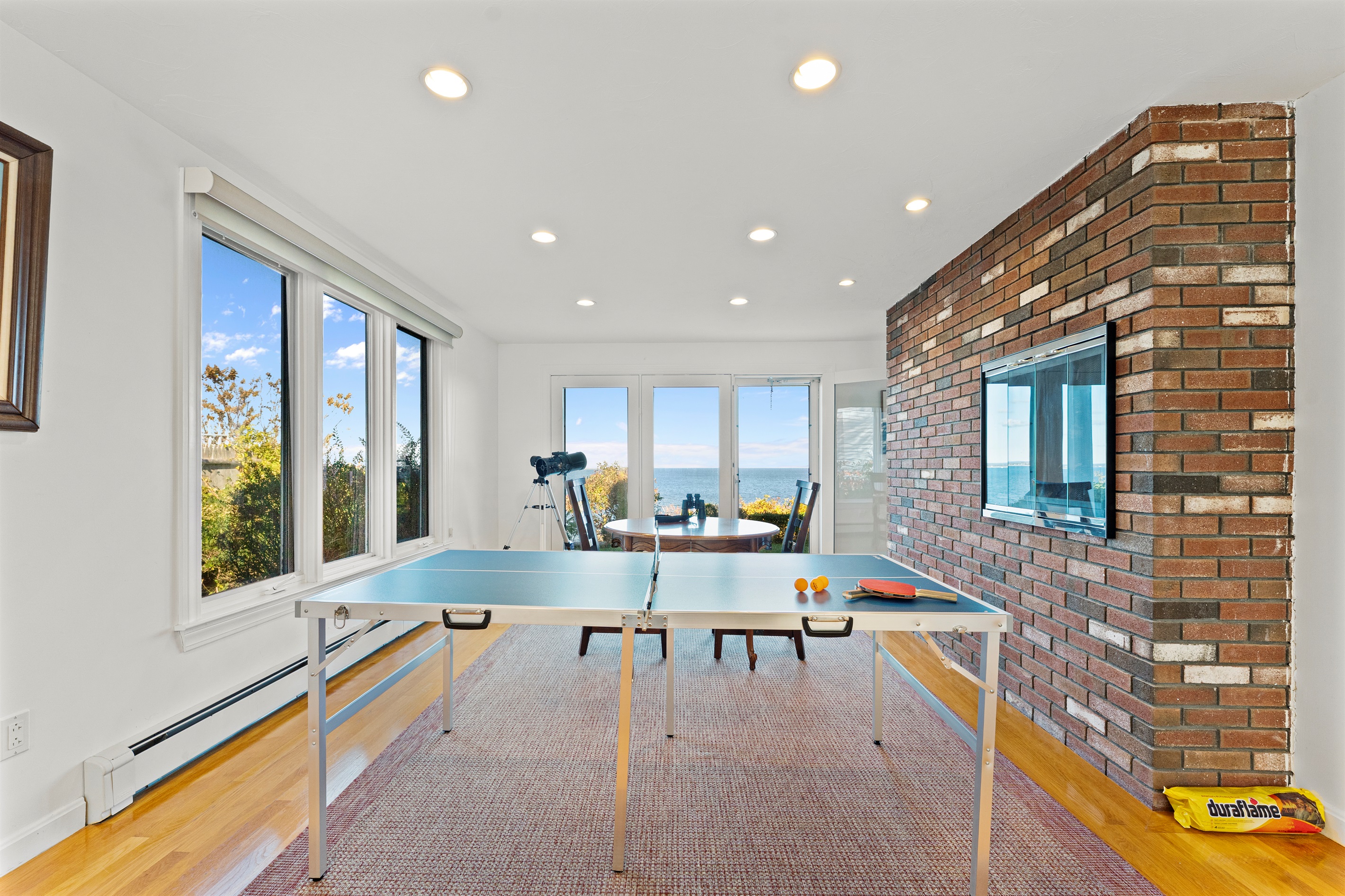 Fun for all ages, enjoy a game of ping pong anytime.