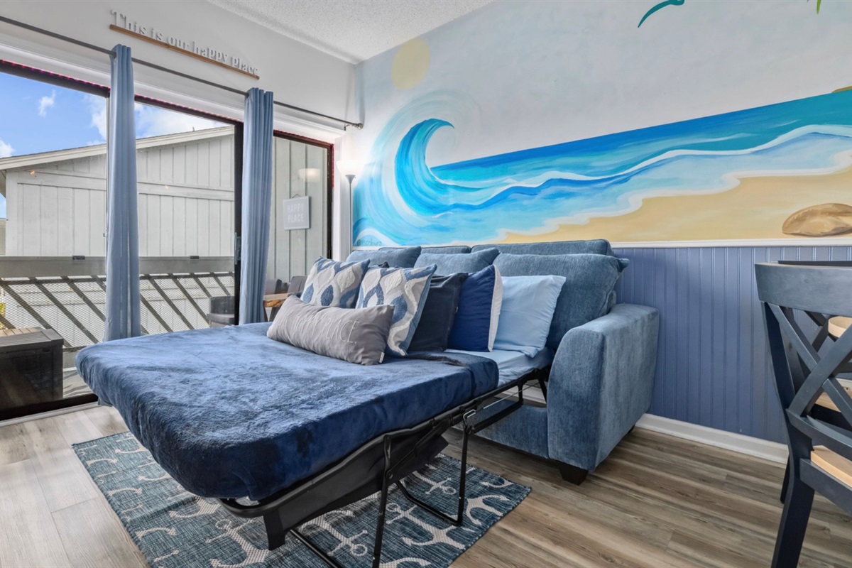 This condo’s third sleeping space is perfect for teens or extra guests. Everyone gets their space More room, more comfort, more value — designed for how families actually travel.