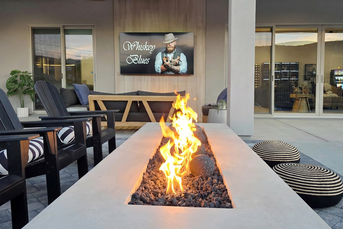 Custom 12-foot Firepit!