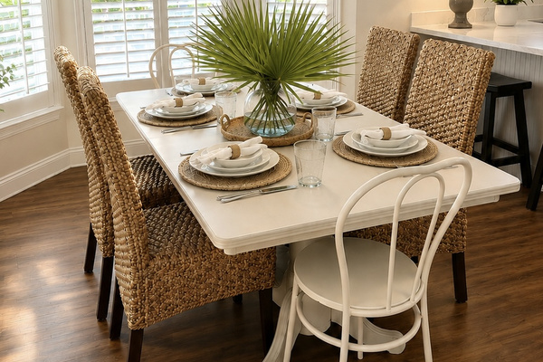 Fully-equipped kitchen and dining area - perfect for group meals or game nights