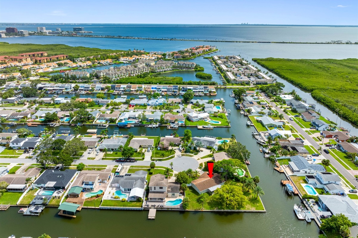 Aerial View of the Neighborhood