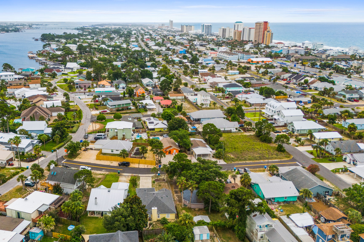 Aerial of House