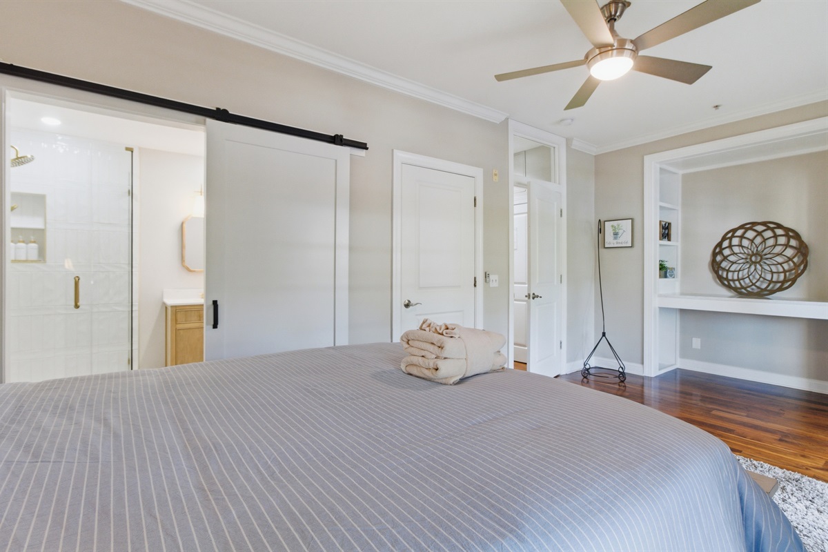Bedroom 1 - Bright and relaxing room designed for comfort